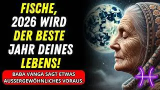 Fische, 2026 wird das beste Jahr Ihres Lebens! Baba Vanga erklärt Ihnen warum.