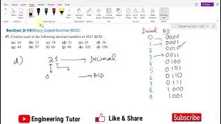 Converting Decimal to BCD: A step by step solution for Digital Fundamentals by Thomas Floyd