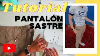 COMO HACER UN PANTALÓN,  Tipo Sastre Super fácil, Paso a paso