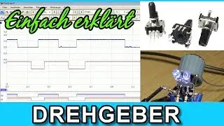 Как работает энкодер / Инкрементный датчик | Учебник | просто объяснил