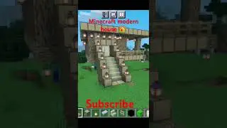 Minecraft modern house 🏘️#minecraft #shortvideo #viral