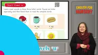 Short Vowel &ldquo;u&rdquo; | English Phonics for Kids 4+ | Learn Letter Sounds & Words