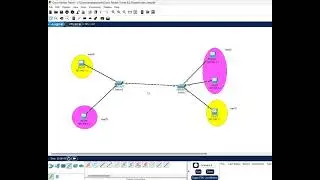 VLAN configuration using Layer2 device switch #ciscopackettracer
