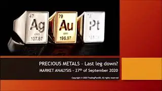 Precious metals market analysis - 27th of September 2020
