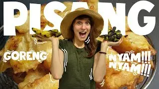 Resep Pisang Goreng / Recipe Fried Bananas - Globe in the Hat #2 INDONESIA