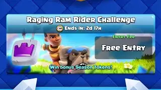 Clash Royale :- Raging Ram Rider Challenge!! 🔥 (Match 7) #shorts