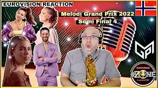 Melodi Grand Prix 2022 REACTION - Semi Final 4 - Norwegian selection to Eurovision Song Contest 2022