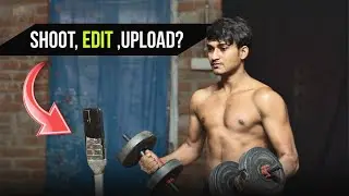 How do I script, shoot, edit, and upload my fitness videos?