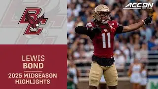 Boston College WR Lewis Bond Midseason Highlights | 2025 ACC Football