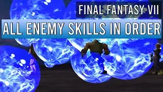 All Enemy Skill locations in Final Fantasy 7 in order (PS1 original)