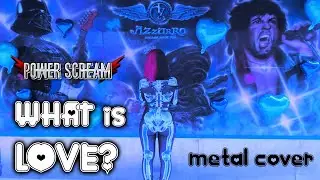 POWER SCREAM ⚡ What Is Love (Haddaway metal cover) [official lyric video] #metalcover