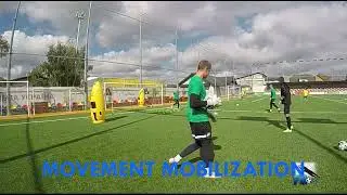 Goalkeeper training # 16. Speed. Coordination. Cross &ndash; finishing / Goal area protection.