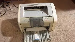 HP LaserJet 1020 Monochrome Compact Printer - Demo Test