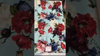 Japan satin digital print fabric for women #Diya fashions #