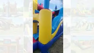 Castle Combo 3 Bounce House Rental in Frisco TX | Full Walkthrough