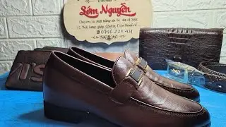 Ví, thắt lưng da, giày da nam. Bao ship. 0786228431(19/1)