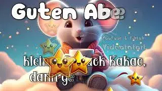 Guiten Abend - kleiner Schluck Kakao, dann gehts ins Bett #sleep #cartoon #funny #shortsvideo