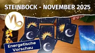 Steinbock: Du stehst vor deiner Meisterschaft | November 2025 | Tarotlegung | Kartenlegung | Orakel