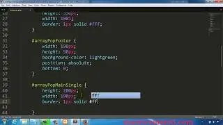 Array Pop Usage In Web Application