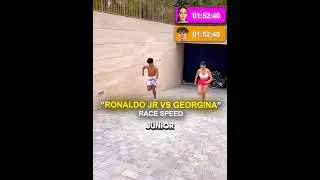 Georgina Challenged Ronaldo’s Family… But Lost Every Race 😂🏃‍♀️
