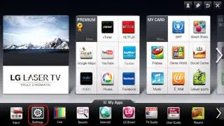 LG Laser TV - Internet Setup