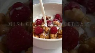 mini croissant cereal 🥐💕