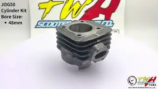 TWH JOG 50 Cylinder Kit | 48mm Bore for Yamaha Scooters