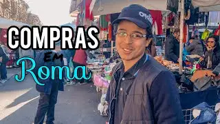 &ldquo;25 DE MAR&Ccedil;O&rdquo; DE ROMA! Mercado Porta Portese  | Gil na It&aacute;lia - E13