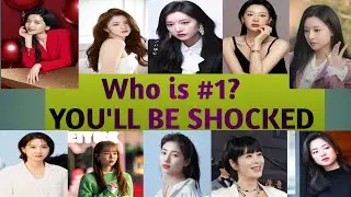 Who is #1? You Will Be 😲 Shocked | Top Korean Actress Revealed! #kdrama#korean#ytshorts #shortvideo