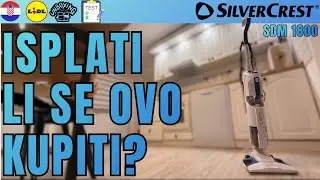 ČISTAČ NA PARU 3 U 1 SilverCrest SDM 1800 B1 HRVATSKA HRVATSKI LIDL