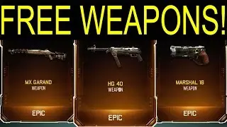 BO3: FREE WEAPONS! FREE SUPPLY DROPS! BLACK MARKET CONTRACTS!
