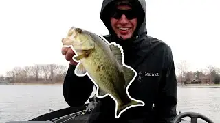Ice Out Bass Fishing In Michigan