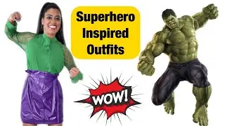Superhero inspired Outfits! Fashion Geek! Halloween Costumes!