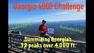 Georgia 4000 Challenge - Peakbagging GA's 32 mountains +4k ft.
