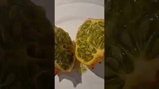 КАК ЕСТЬ ФРУКТ КИВАНО РОГАТАЯ ДЫНЯ НОРВЕГИЯ🇧🇻