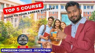 🔥 Top 5 Courses After College 🎓 | High Salary & Future Scope 🚀#Top5Courses#CareerGuidance