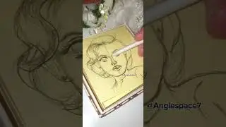 Drawing an icon💁🏻&zwj;♀️ #sketching #iconic #girl #easydrawing #art