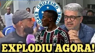SAIU AGORA! MÍDIA VAI A LOUCURA COM MEIO CAMPO DO CRUZEIRO! NOTÍCIAS DO CRUZEIRO HOJE 