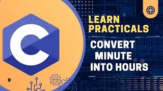 convert minute and hours into total minute in c language || c language || learn programing language
