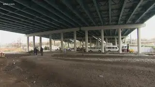 Knoxville cleans up under Broadway Bridge