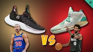 Under Armour Curry Flow 9 vs Nike Kyrie 8 Infinity! Which is Better!? Curry vs Kyrie!