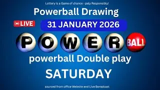Powerball drawing live Results 31 Jan 2026 | powerball drawing live today