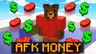 The ULTIMATE AFK Money Farm in Minecraft Skyblock!