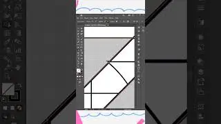 Adobe Illustrator short tutorial for designing a logo. #logo #shorts #graphicdesigners
