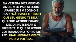 No meu sonho, meu falecido pai disse para não usar o terno que ganhei. Quando acordei, entendi tudo.
