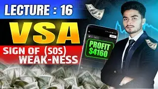 Learn VSA Trading | Identify Weakness Before Market Crash | VSA Lecture 16 |