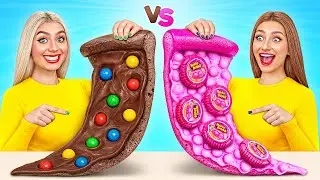 Bubble Gum vs Chocolate Food Challenge | Crazy Challenge by Choco DO