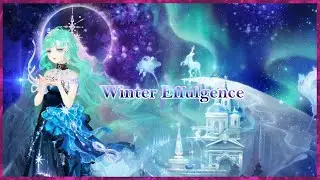 Merry Christmas! Love Nikki - Winter's Effulgent Wish - Aurora Over the Flowers Steeped in Snow