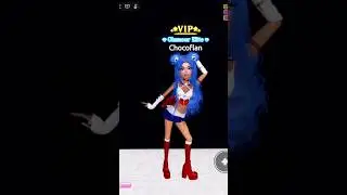 Sasha Banks in Sailor Moon Cosplay 💙⭐️💋 #dti #roblox #dtioutfits #wwe #sashabanks #sailormoon