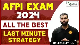 AFPI 2024 Exam II LAST MINUTE STRATEGY